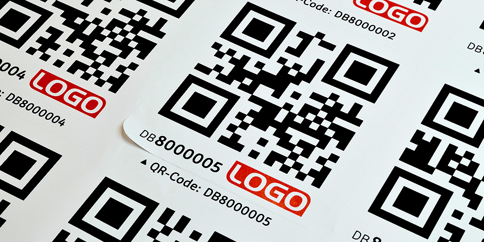 Asset tags en eigendomsstickers met QR-code
